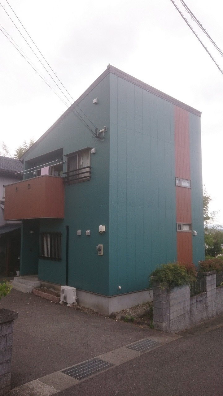 住宅外壁塗装工事施工後の写真